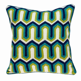 Parkland Collection Monte Multicolored Throw Pillow