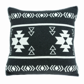 Parkland Collection Sioux Southwest Black Throw Pillow