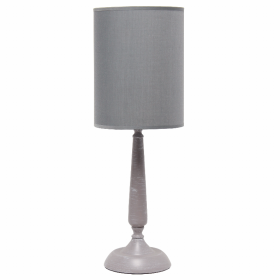 Simple Designs Traditional Candlestick Table Lamp