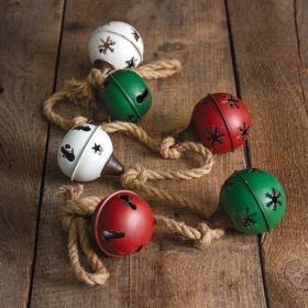 Holiday Bells and Jute Garland